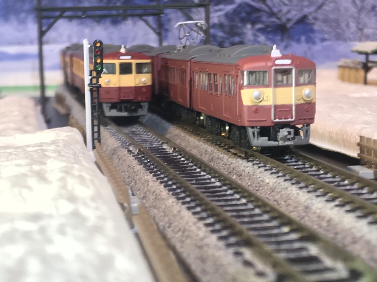 国鉄415系 交直流近郊型電車 標準色 原形ライト Bトレインショー