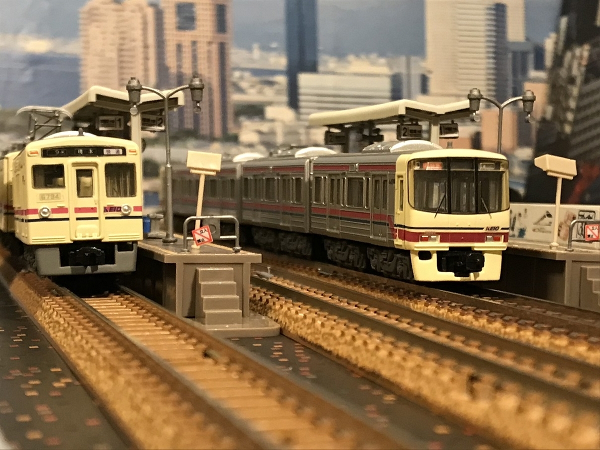 Bトレ　相鉄　小田急　京王井の頭　Bトレインショーティー Bトレインショーティー 京王電鉄 8000系 (2両セット) (鉄道模型