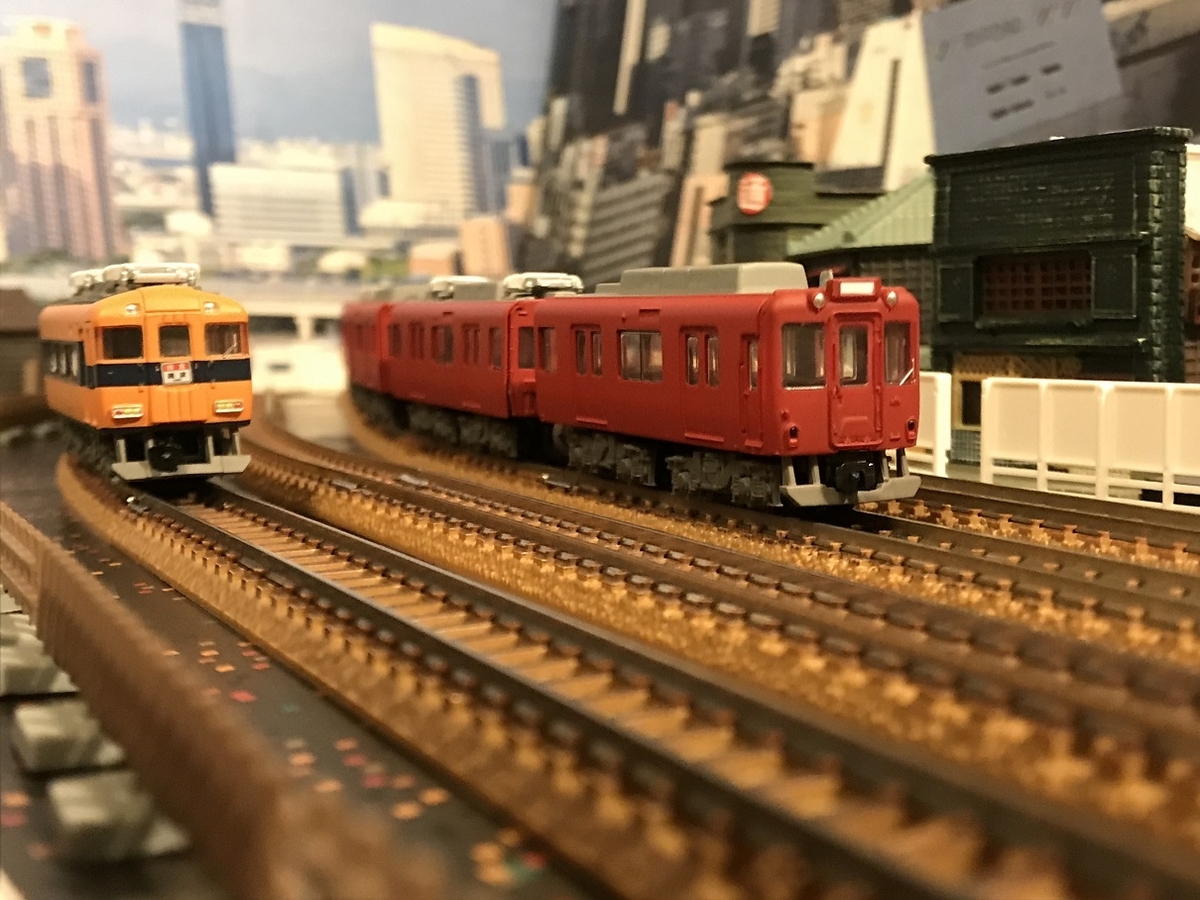 懐かしのレッドトレイン写真パネル ラッピング列車だなっしー！ 新京成電鉄「ふなっしートレイン