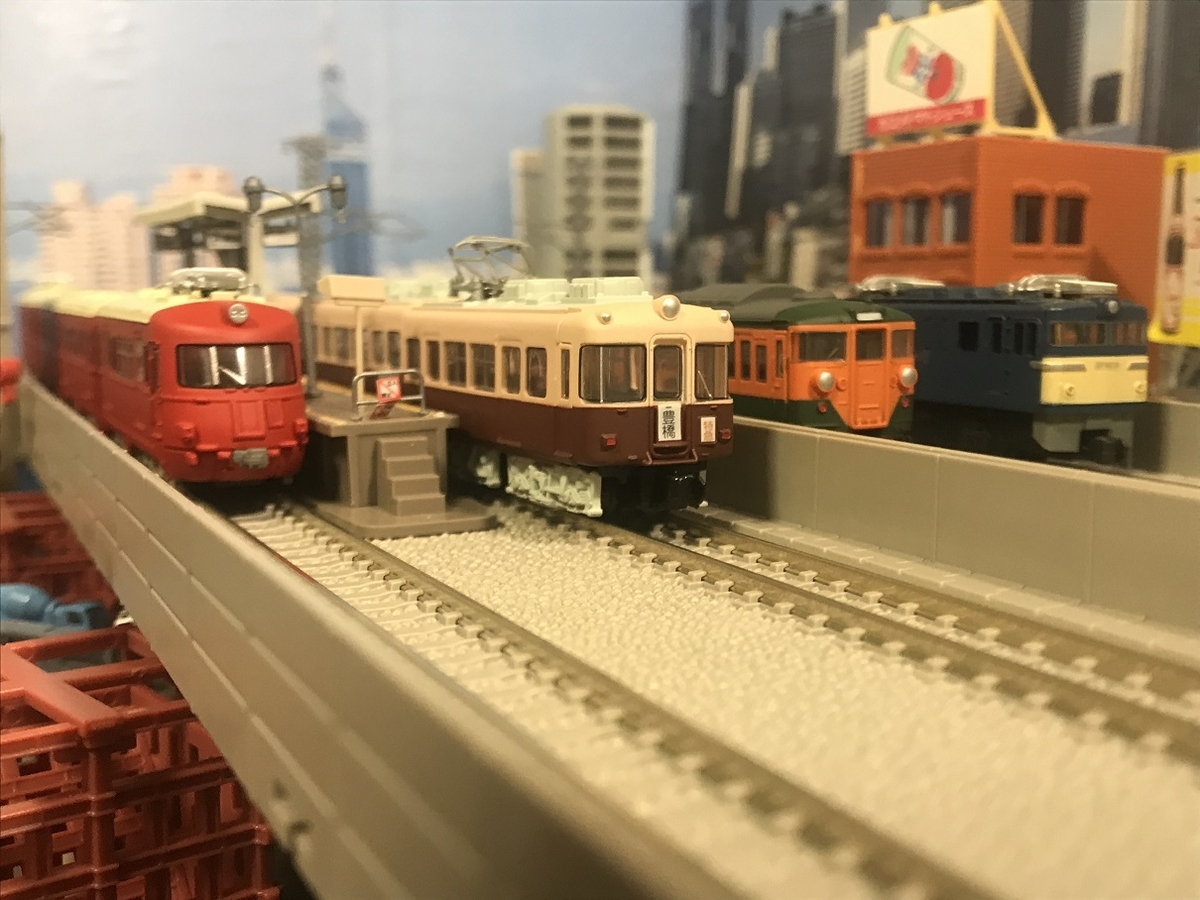 名鉄5500系 マルーン＋ピンク