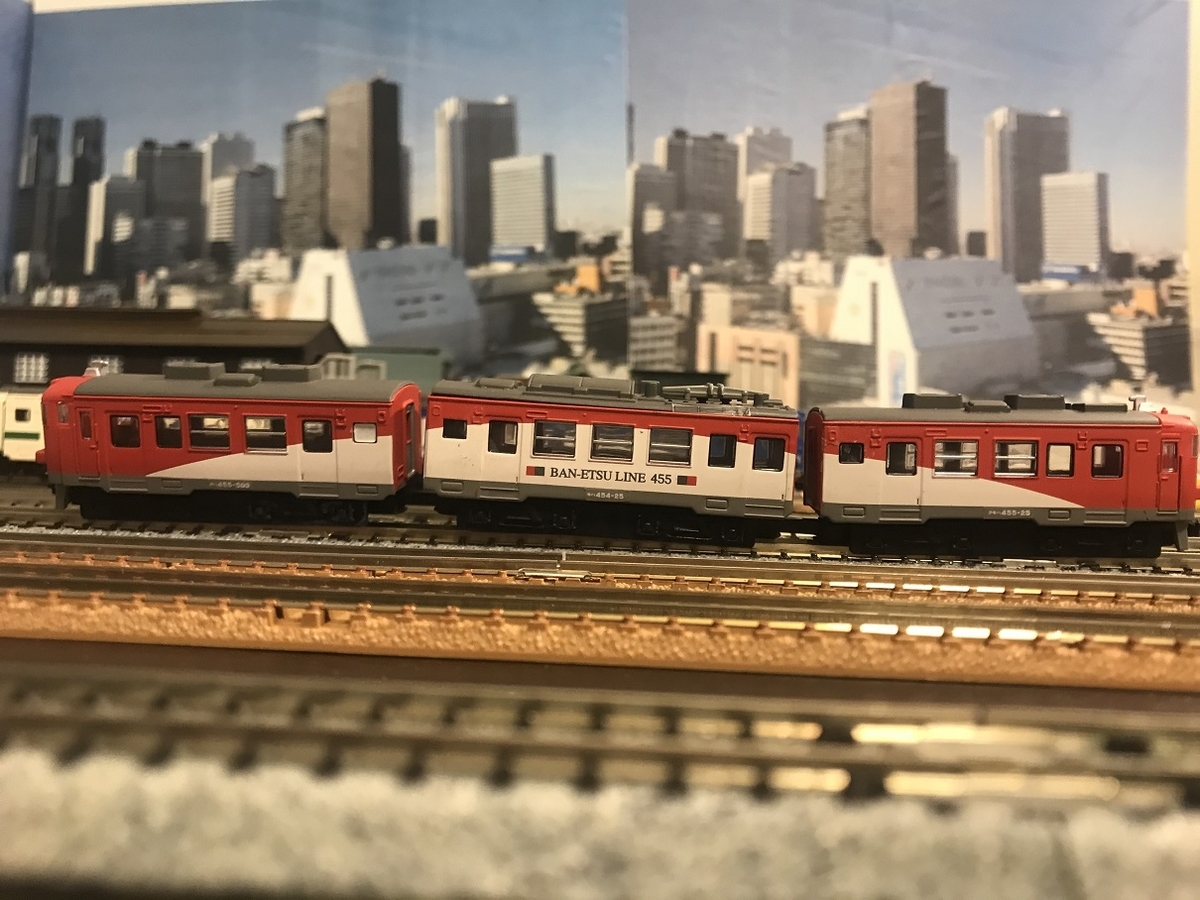 JR東日本 455系 磐越線色 Bトレインショーティー - 京阪神急行B支線