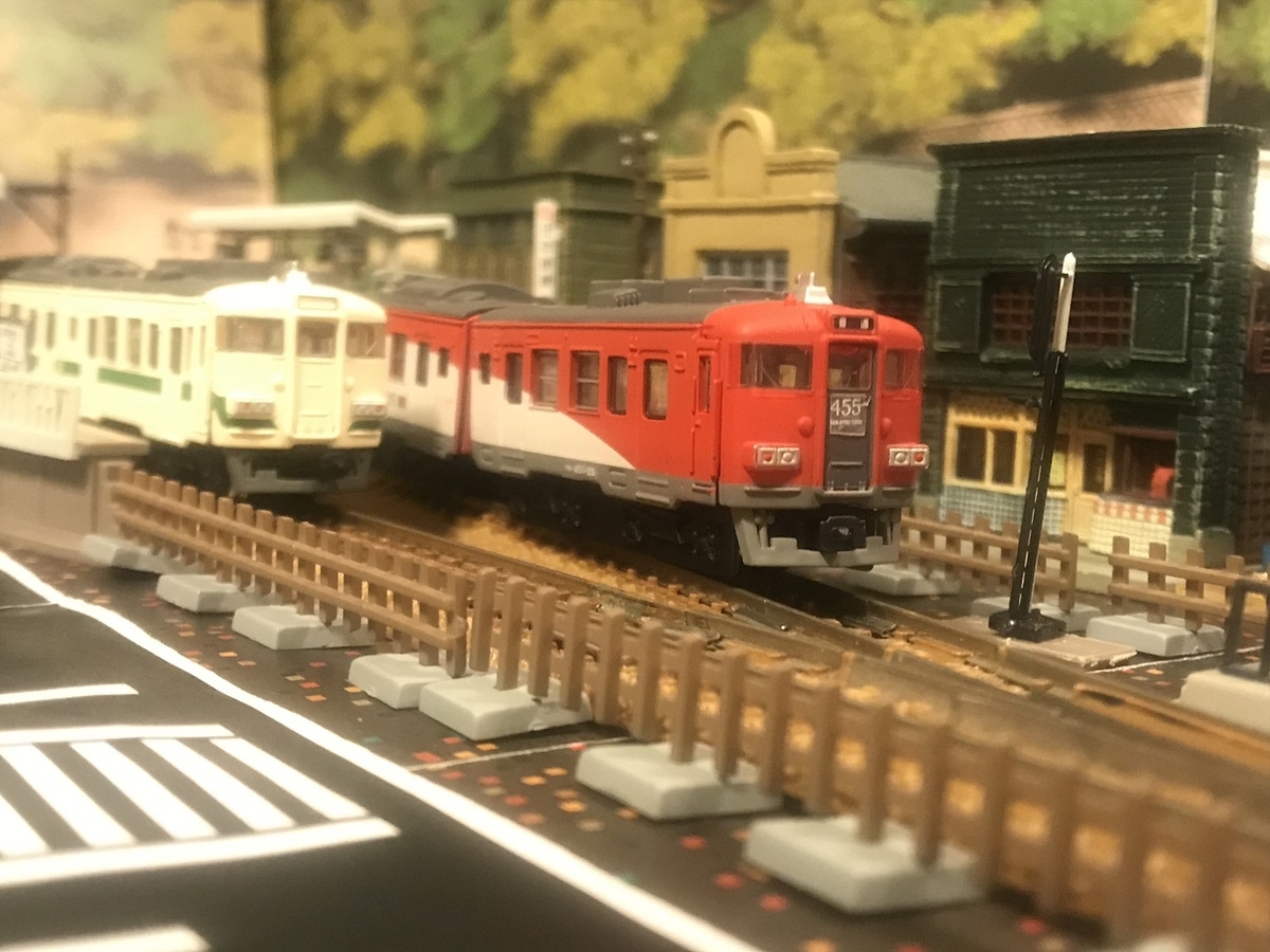 JR東日本 455系 磐越線色 Bトレインショーティー - 京阪神急行B支線