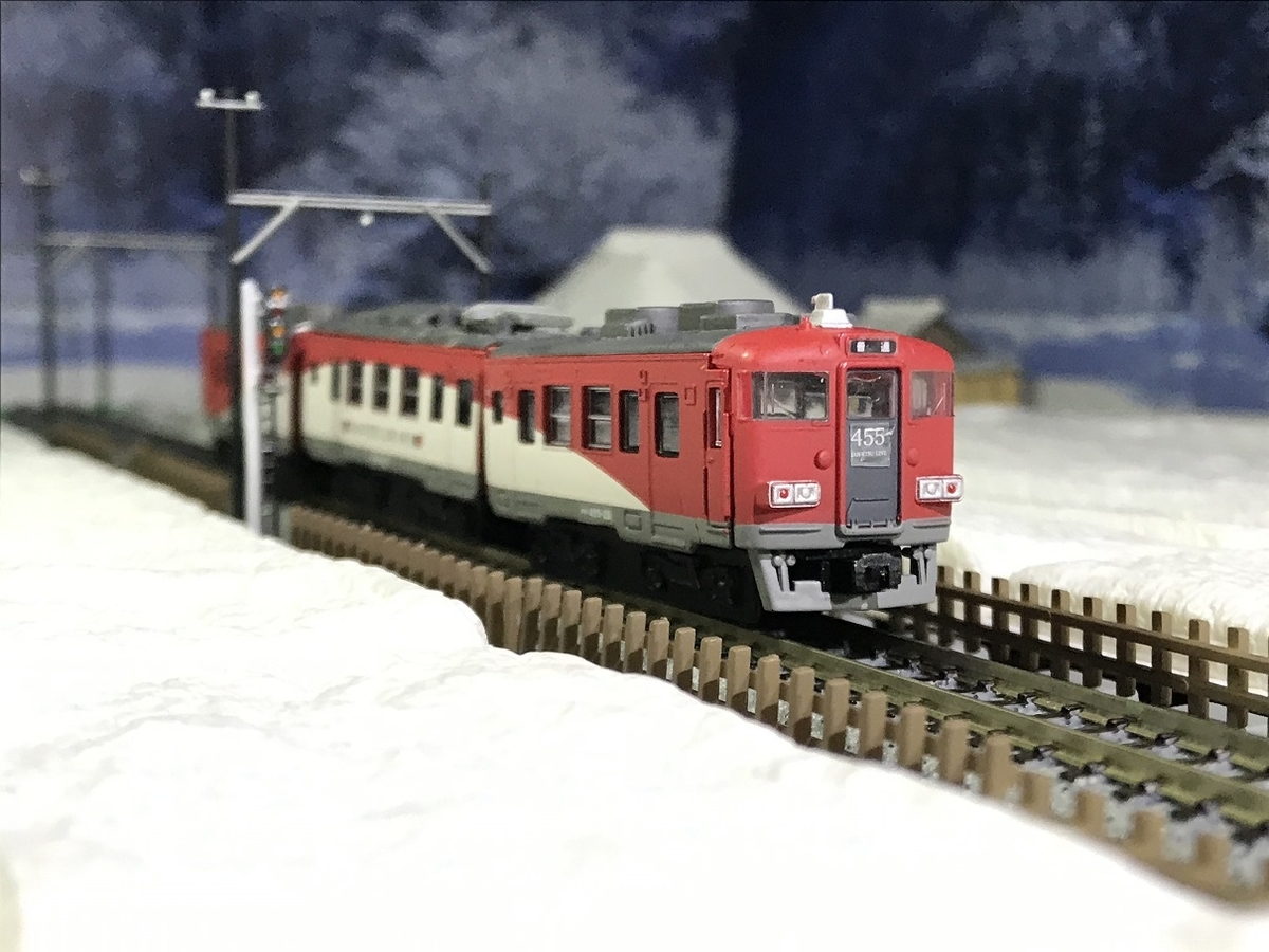 JR東日本 455系 磐越線色 Bトレインショーティー - 京阪神