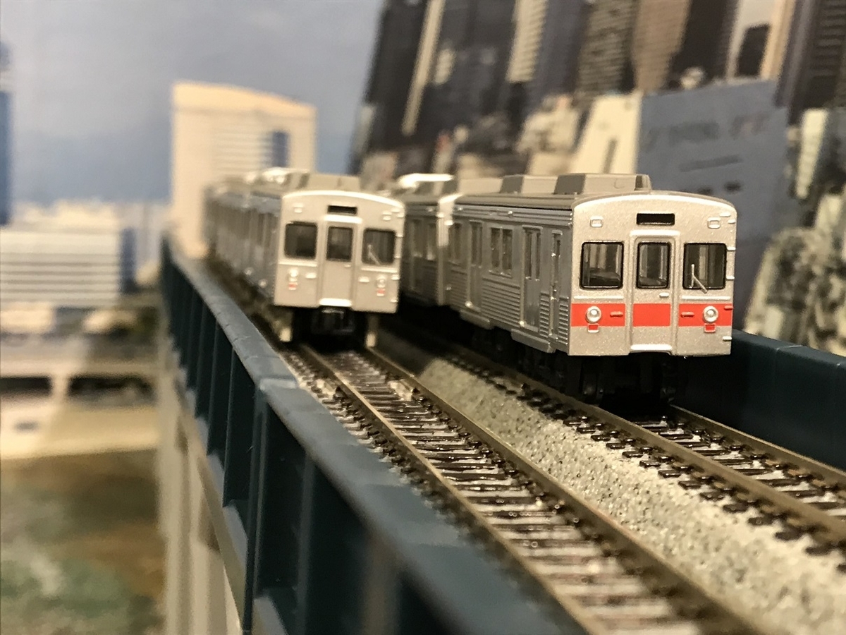 東急8000系　赤帯　Ｂトレ