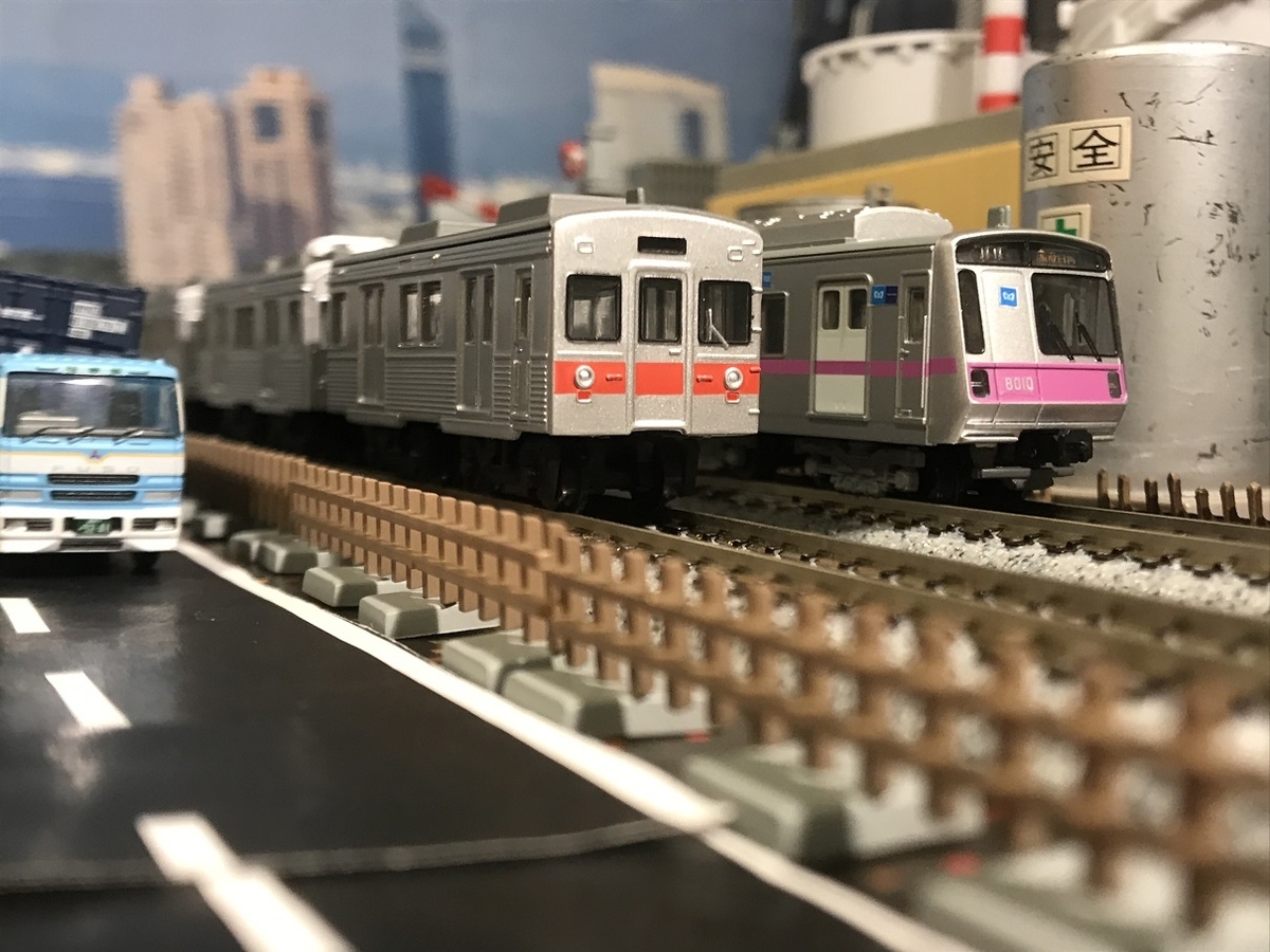 東急8000系　赤帯　Ｂトレ