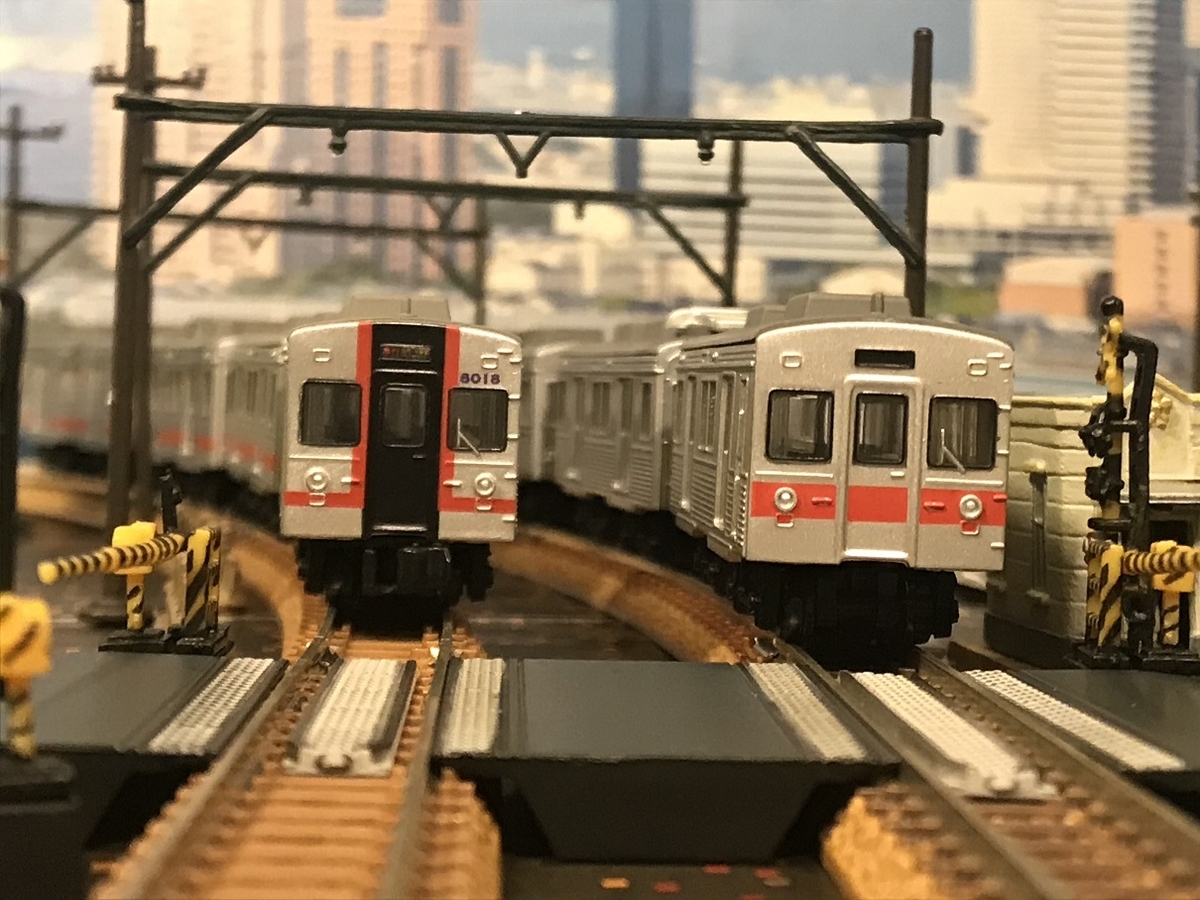 東急8000系　赤帯　Ｂトレ