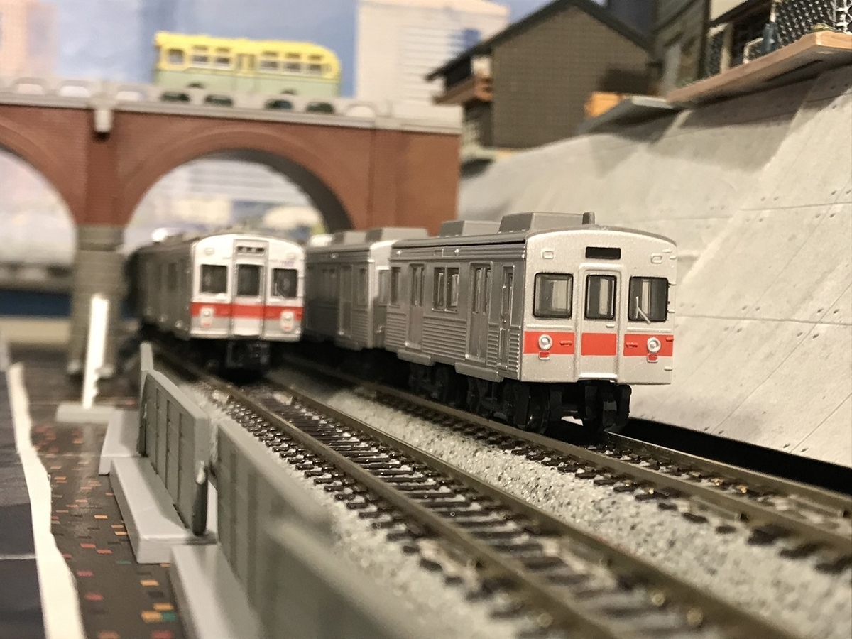 東急8000系　赤帯　Ｂトレ