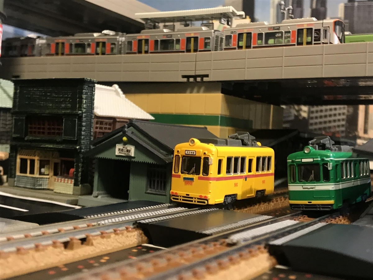 阪堺電気軌道 501形 都電色 Bトレインショーティー - 京阪神