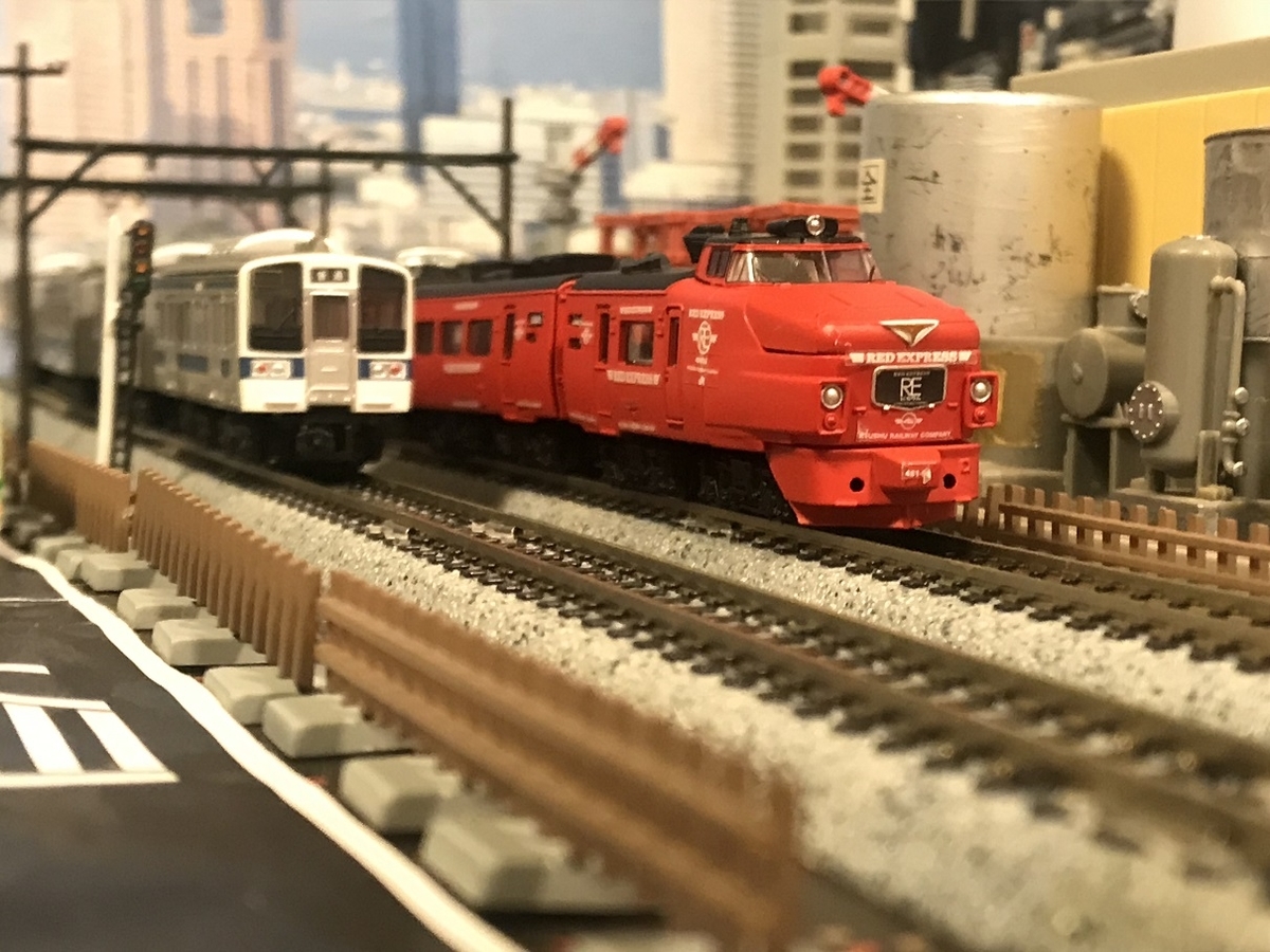 JR九州 485系 RED EXPRESS ボンネットタイプ B
