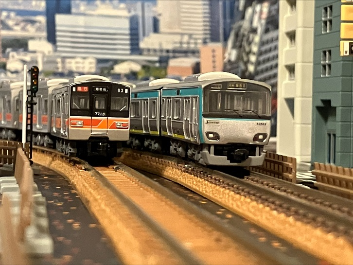 相模鉄道 10000系 旧塗装 Bトレインショーティー - 京阪神急行B支線