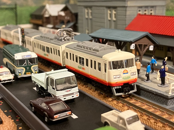 JR西日本 117系 サンライナー Bトレインショーティー