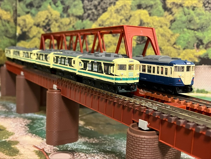 国鉄165系　なのはな　Ｂトレ