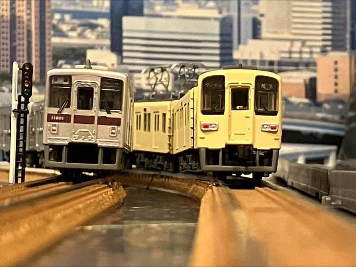 東武８０００系　更新後　セイジクリーム　Ｂトレ