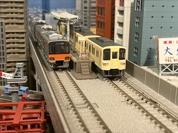 東武８０００系　更新後　セイジクリーム　Ｂトレ