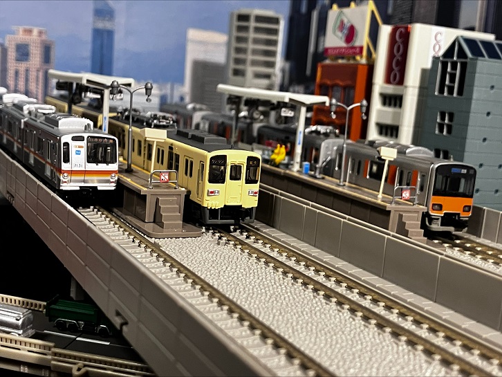 東武８０００系　更新後　セイジクリーム　Ｂトレ