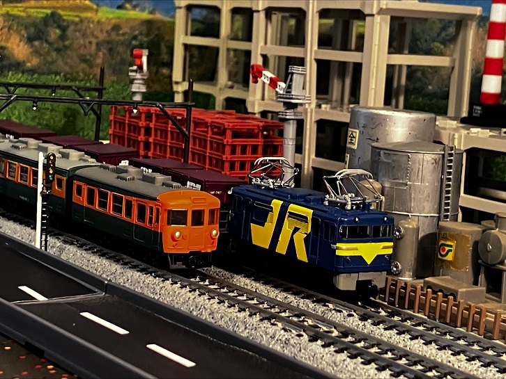 JR EF66 EF65 試験塗装色　Bトレイン JR貨物 EF65形直流電気機関車 116号機 JR貨物試験色