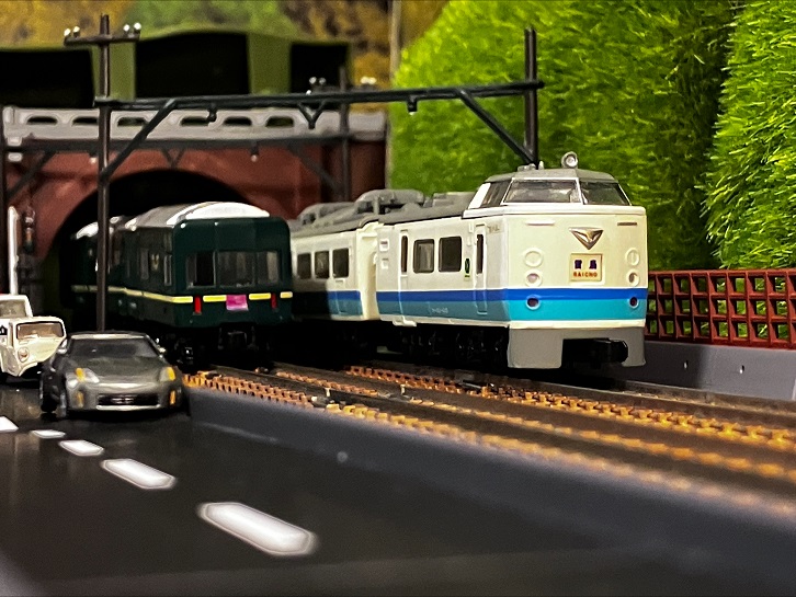 洛*口様 Bトレ　485系上沼垂色 JR東日本 485系 上沼垂色 Bトレインショーティー - 京阪神