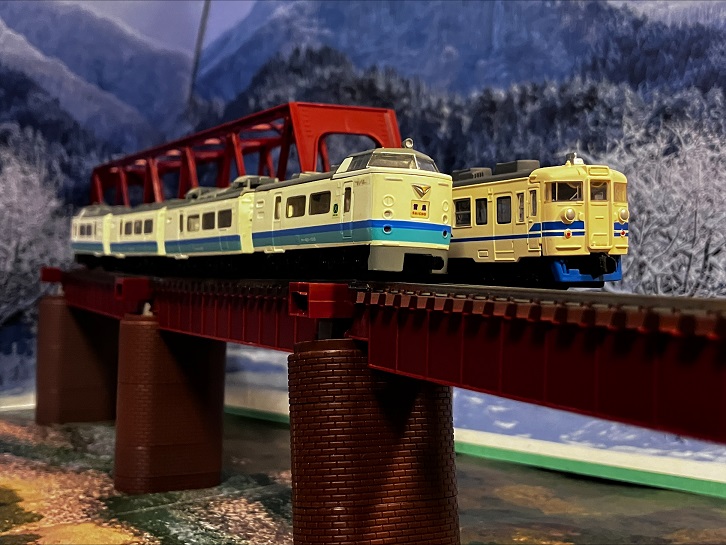 Bトレ Bトレインショーティー 485系3000番台 上沼垂色 6両｜鉄道