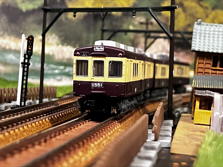 能勢電鉄 1500系 2色塗装 Bトレインショーティー - 京阪神急行B支線