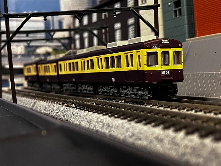 能勢電鉄 1500系 2色塗装 Bトレインショーティー - 京阪神急行B支線