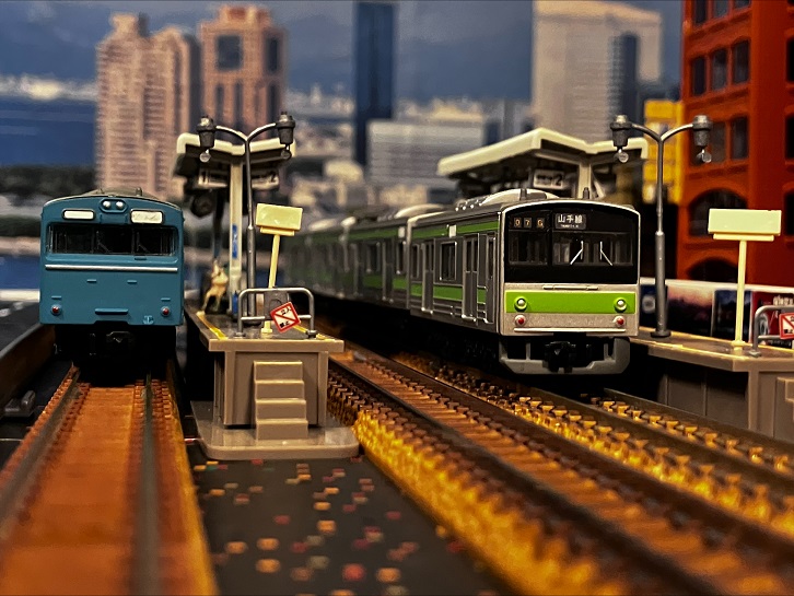 国鉄２０５系　ウグイス色　Ｂトレ