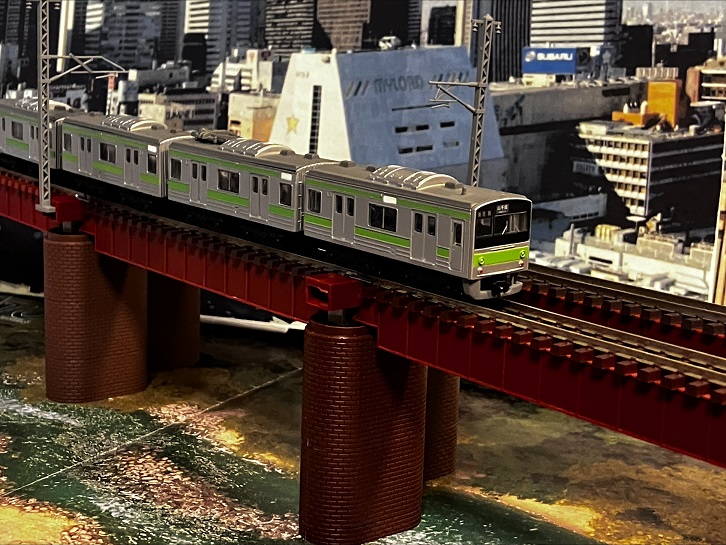 国鉄２０５系　ウグイス色　Ｂトレ