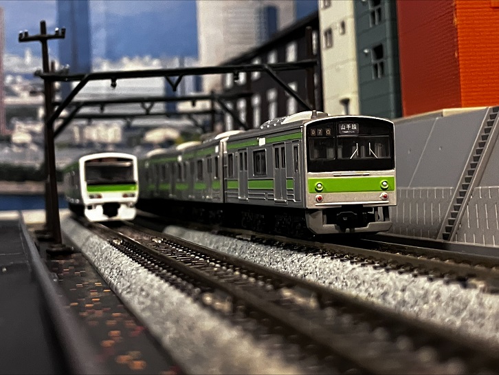 国鉄２０５系　ウグイス色　Ｂトレ