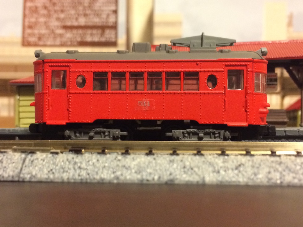 名鉄　モ５１０形　スカーレット　Ｂトレ