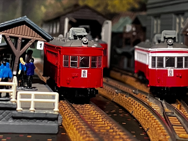 名鉄　モ５１０形　スカーレット　Ｂトレ