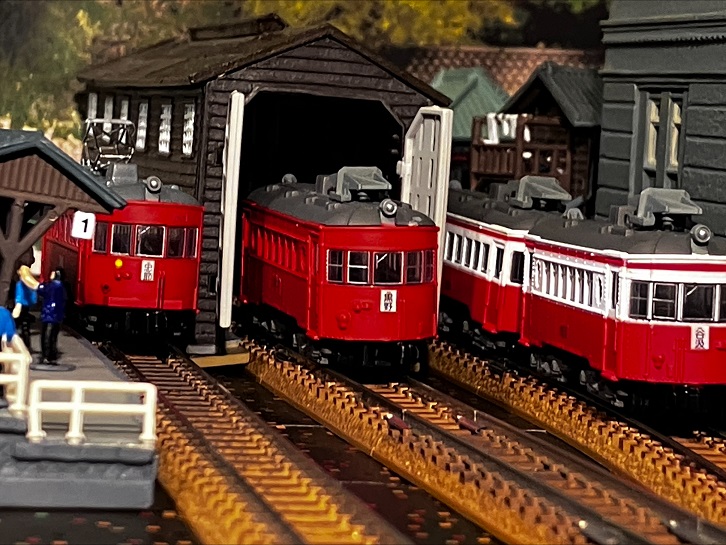 名鉄　モ５１０形　スカーレット　Ｂトレ