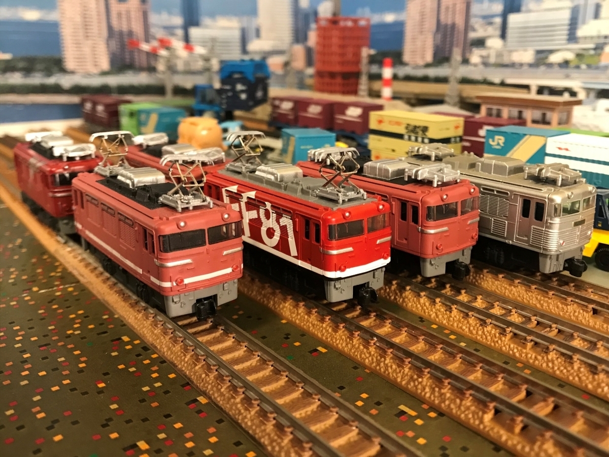JR貨物 EF81形交直流電気機関車 白帯 Bトレインショー