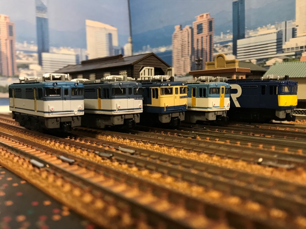 ＪＲ貨物　ＥＦ６５形直流電気機関車　１０００番台　ＪＲ貨物色（3色）　