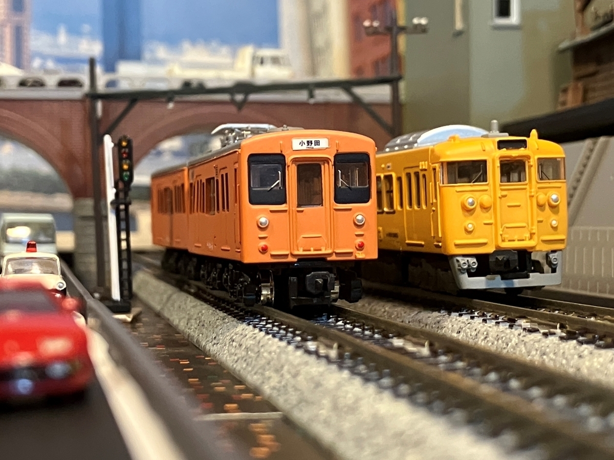 国鉄 105系 オレンジ - 京阪神急行B支線