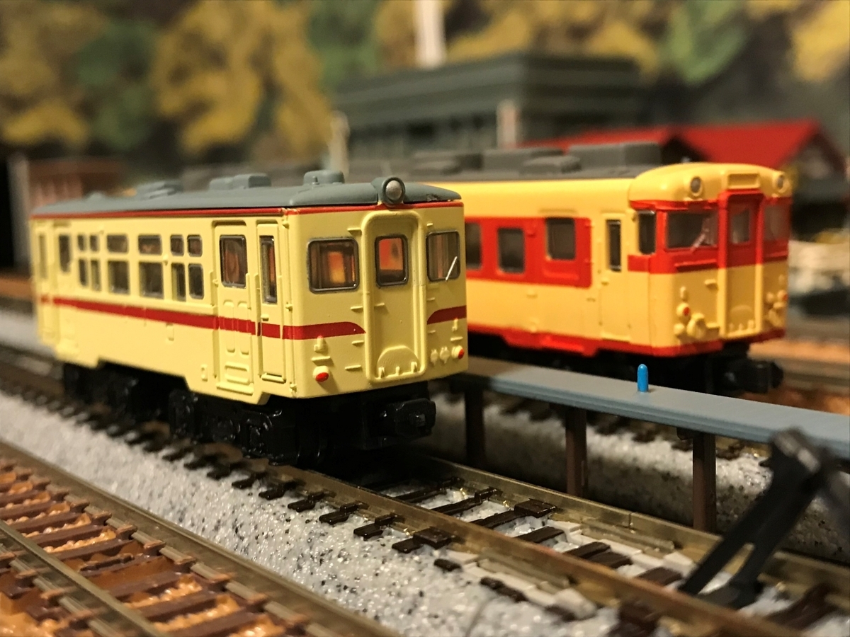 国鉄　キハ１０系　準急色　Ｂトレイン　ショーティー