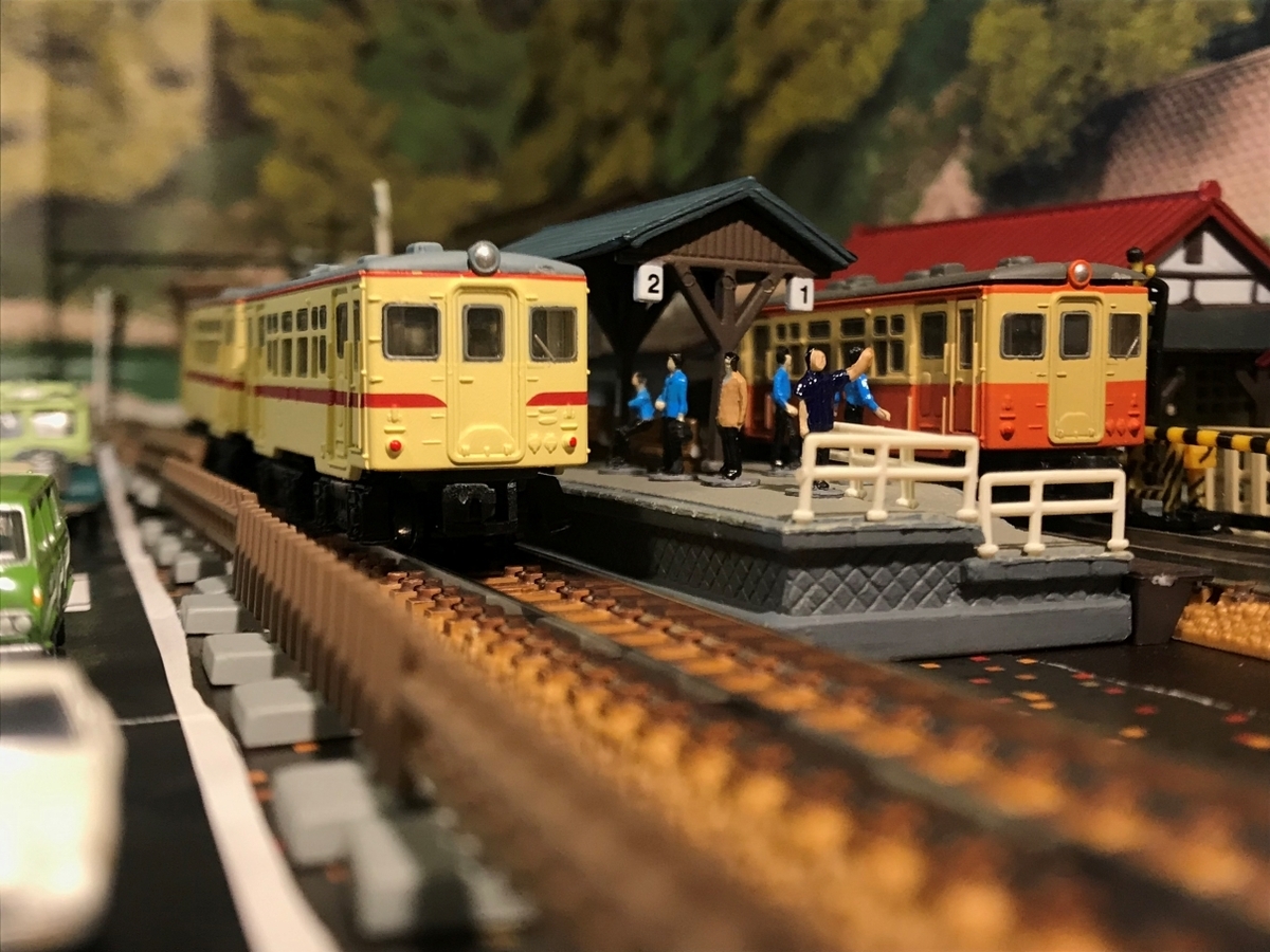 国鉄　キハ１０系　準急色　Ｂトレイン　ショーティー