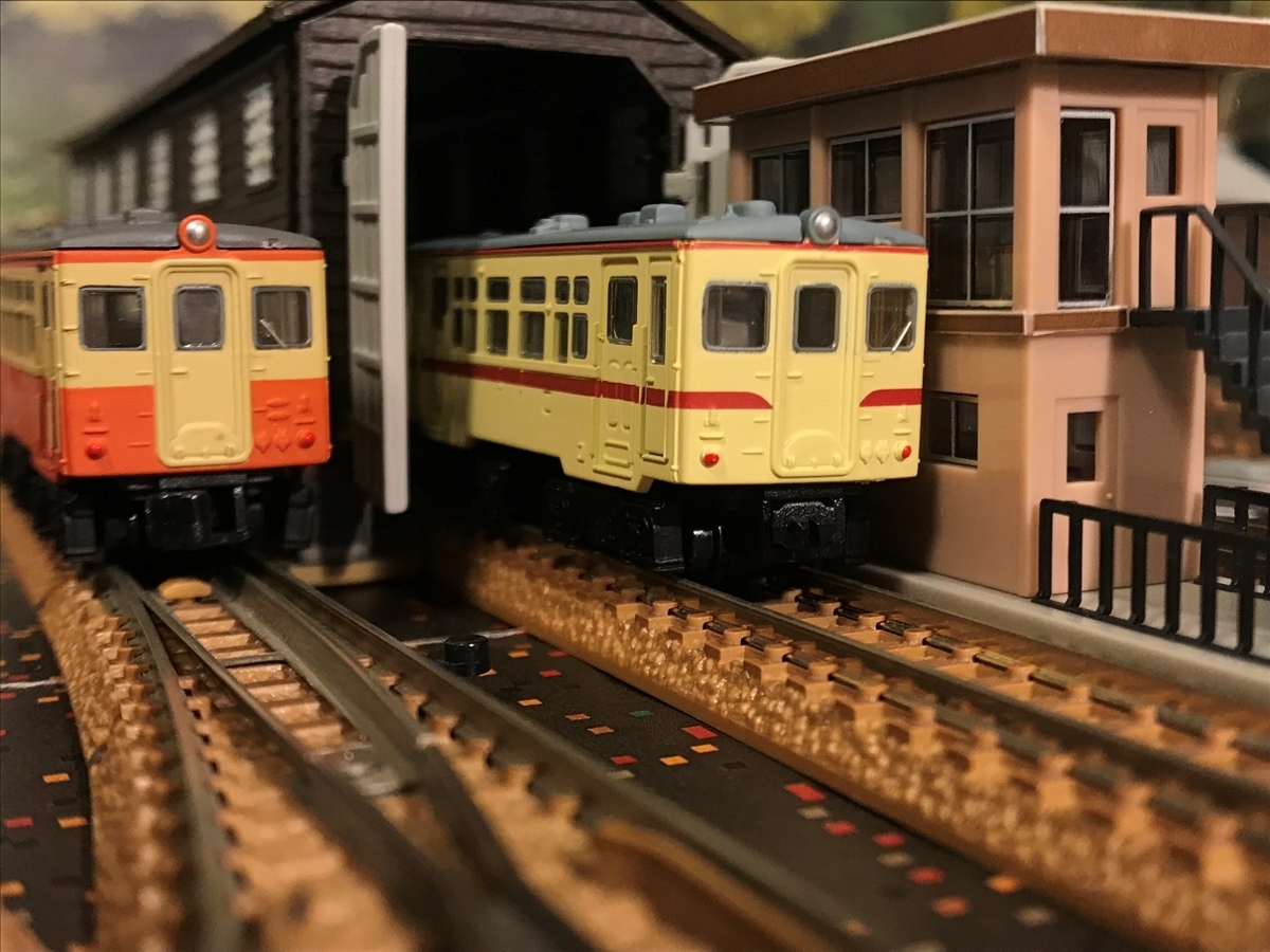 国鉄　キハ１０系　準急色　Ｂトレイン　ショーティー