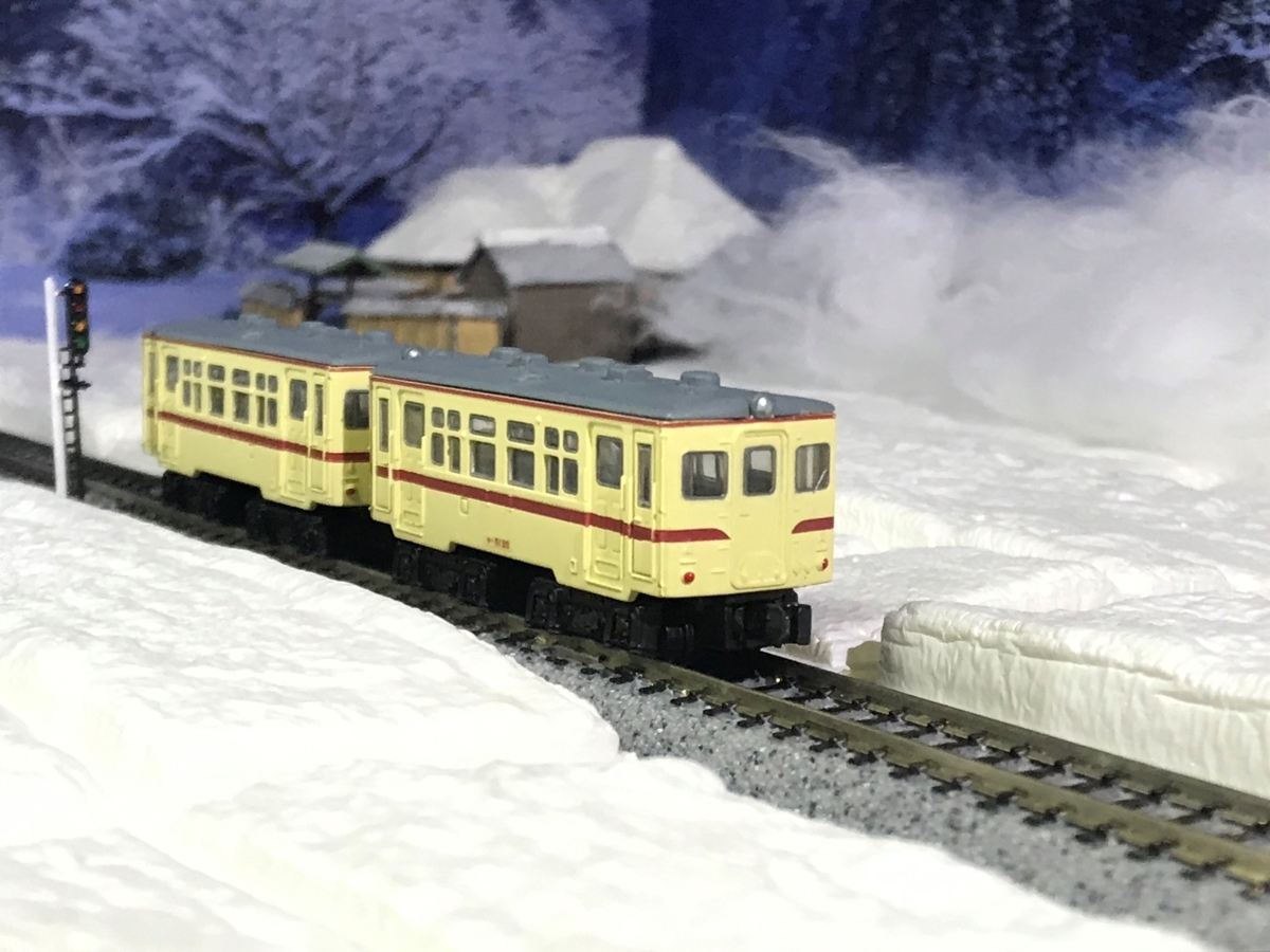 国鉄　キハ１０系　準急色　Ｂトレイン　ショーティー