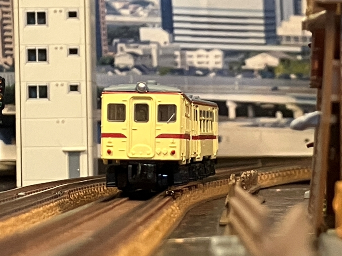 国鉄　キハ１０系　準急色　Ｂトレイン　ショーティー