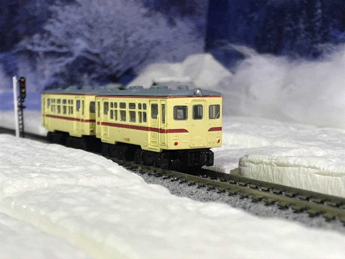 国鉄　キハ１０系　準急色　Ｂトレイン　ショーティー