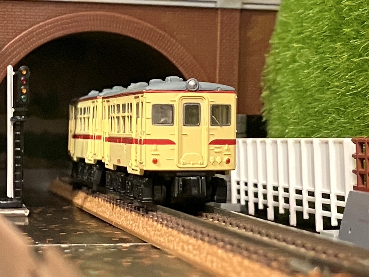 国鉄　キハ１０系　準急色　Ｂトレイン　ショーティー