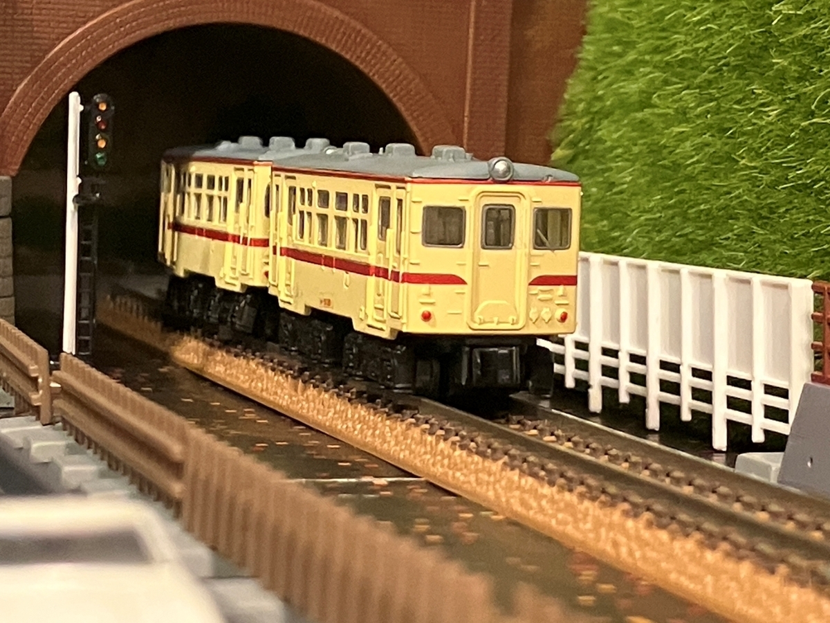 国鉄　キハ１０系　準急色　Ｂトレイン　ショーティー