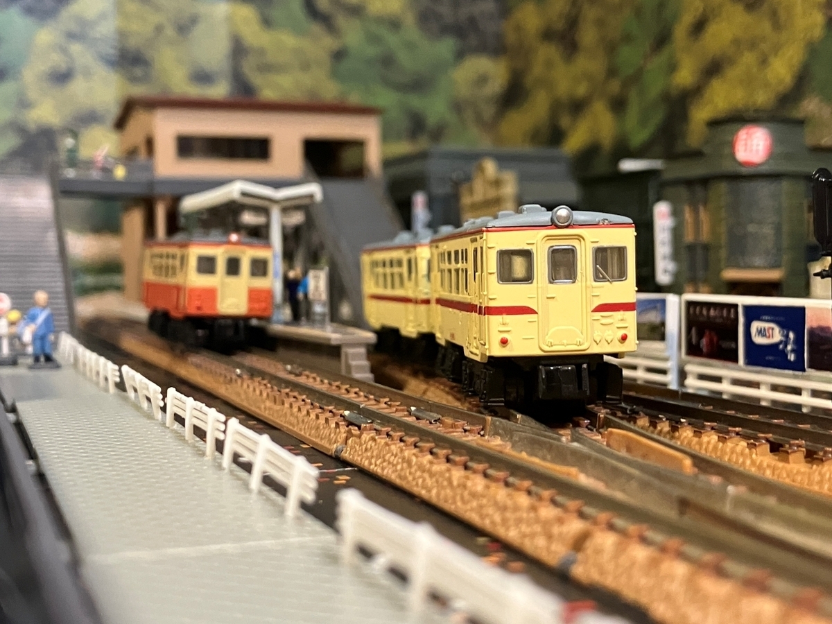 国鉄　キハ１０系　準急色　Ｂトレイン　ショーティー