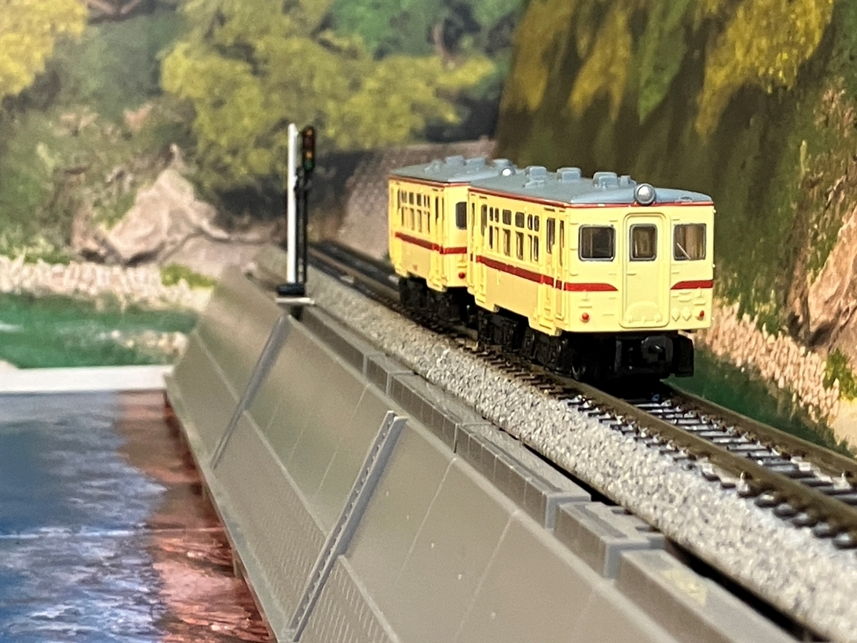 国鉄　キハ１０系　準急色　Ｂトレイン　ショーティー