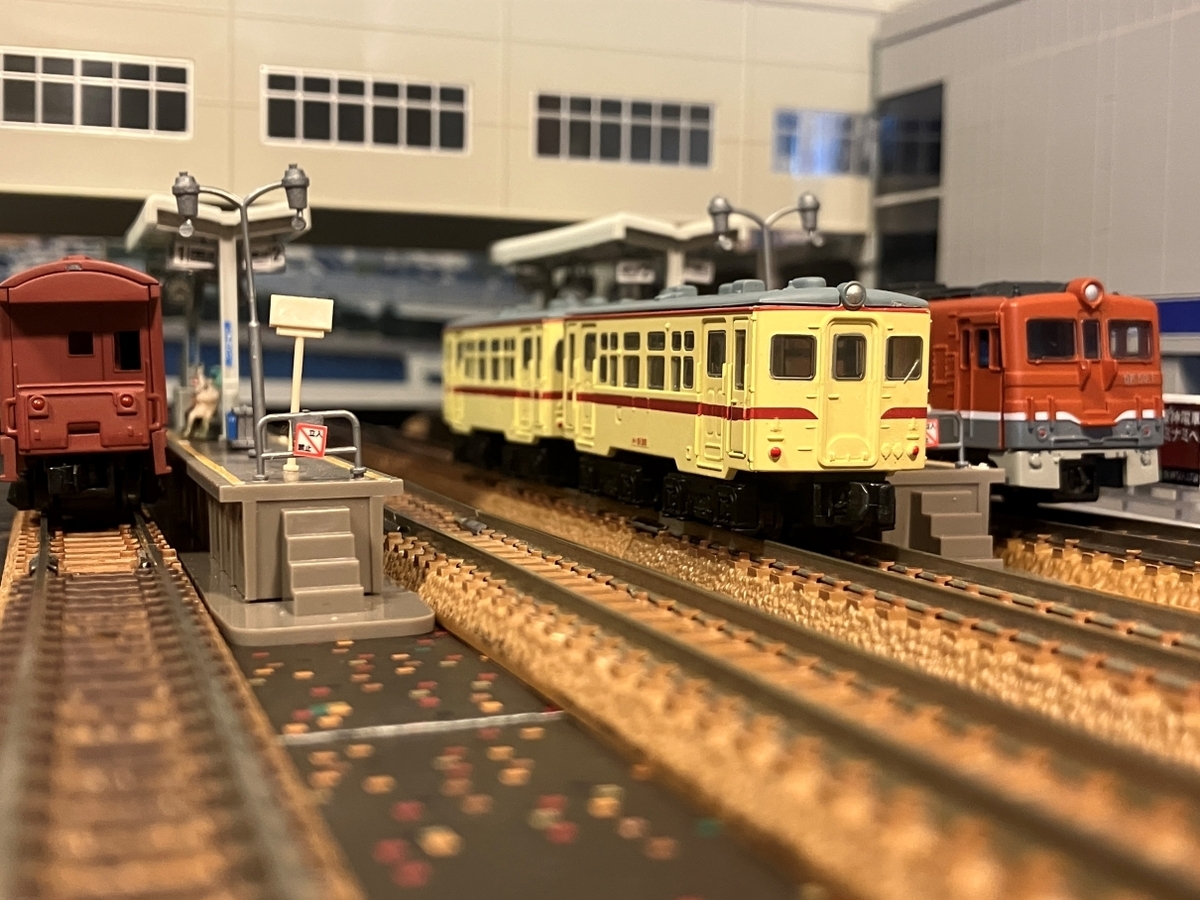 国鉄　キハ１０系　準急色　Ｂトレイン　ショーティー