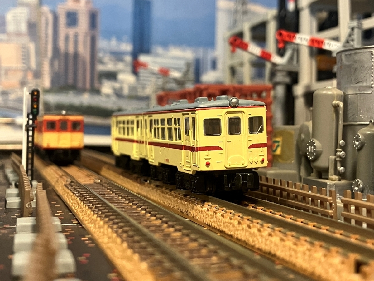 国鉄　キハ１０系　準急色　Ｂトレイン　ショーティー