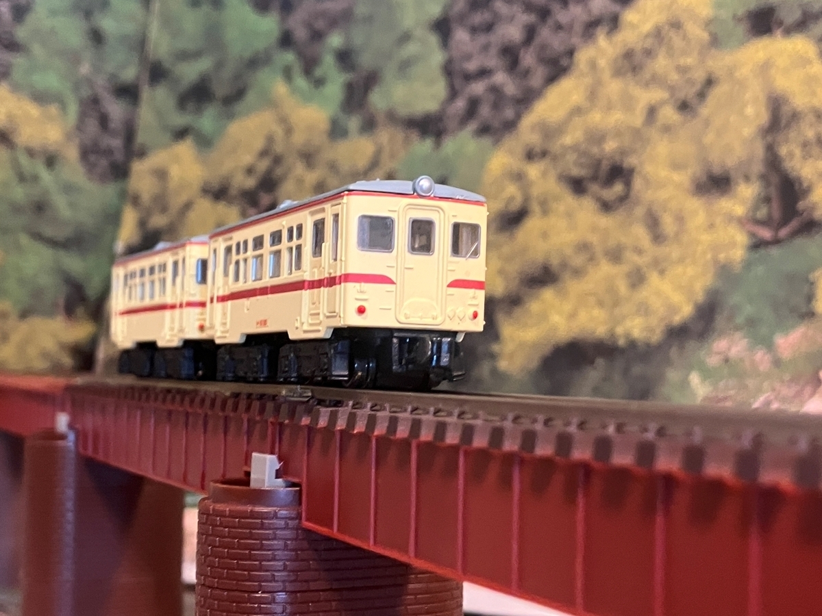 国鉄　キハ１０系　準急色　Ｂトレイン　ショーティー