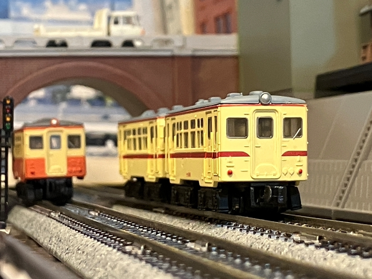国鉄　キハ１０系　準急色　Ｂトレイン　ショーティー