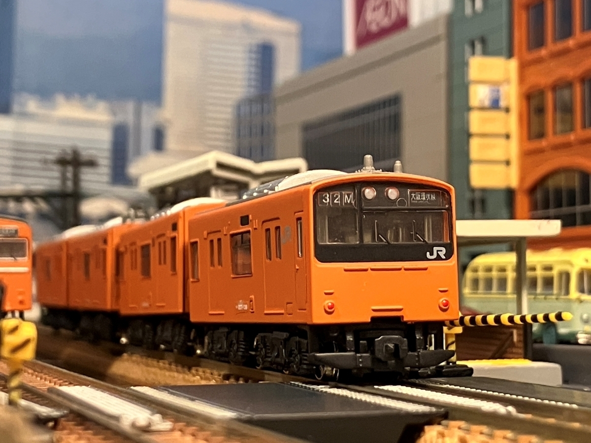 JR西日本 201系 体質改善車 オレンジバーミリオン Bトレイン