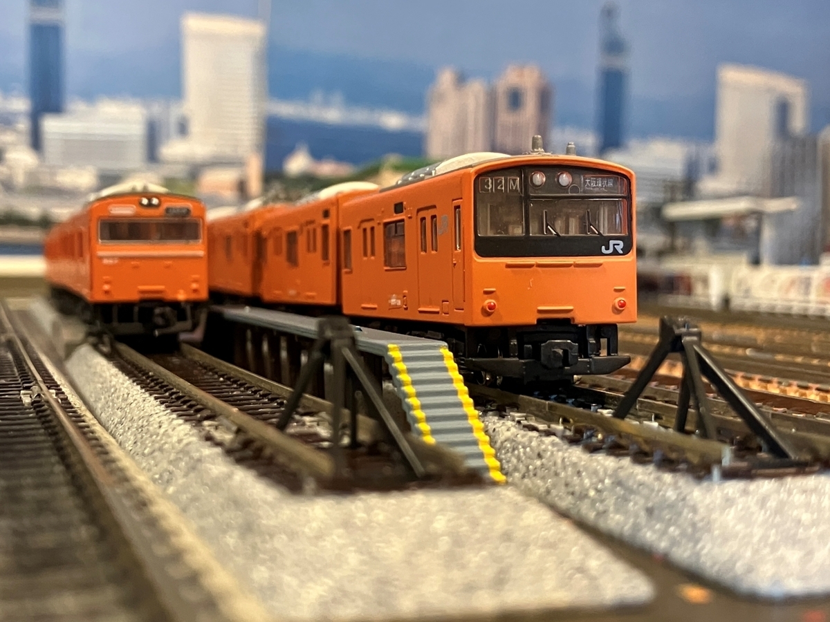 JR西日本 201系 体質改善車 オレンジバーミリオン Bトレイン