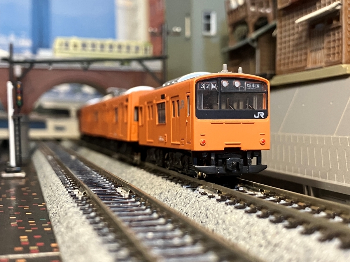 JR西日本 201系 体質改善車 オレンジバーミリオン Bトレイン